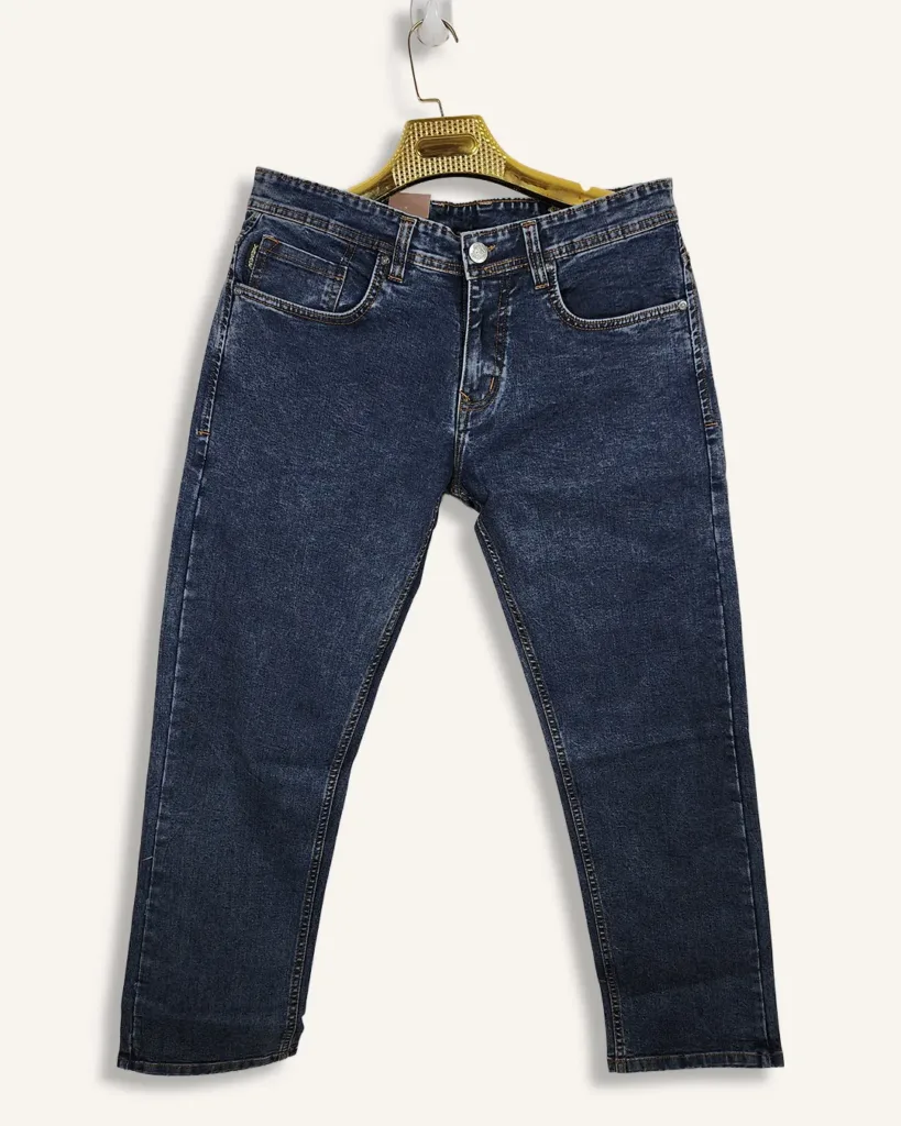 Refined blue-wash | denim jeans | Straight Fit | 32